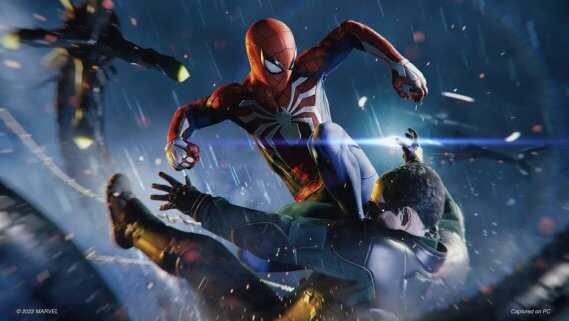 نسخه PC بازی Spider-Man یک لانچ قوی داشت، اما به تعداد بازیکنان اوج کمتری نسبت به God of War دست پیدا کرد