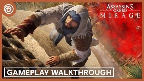 گیم پلی 8 دقیقه ای از بازی Assassin's Creed Mirage منتشر شد